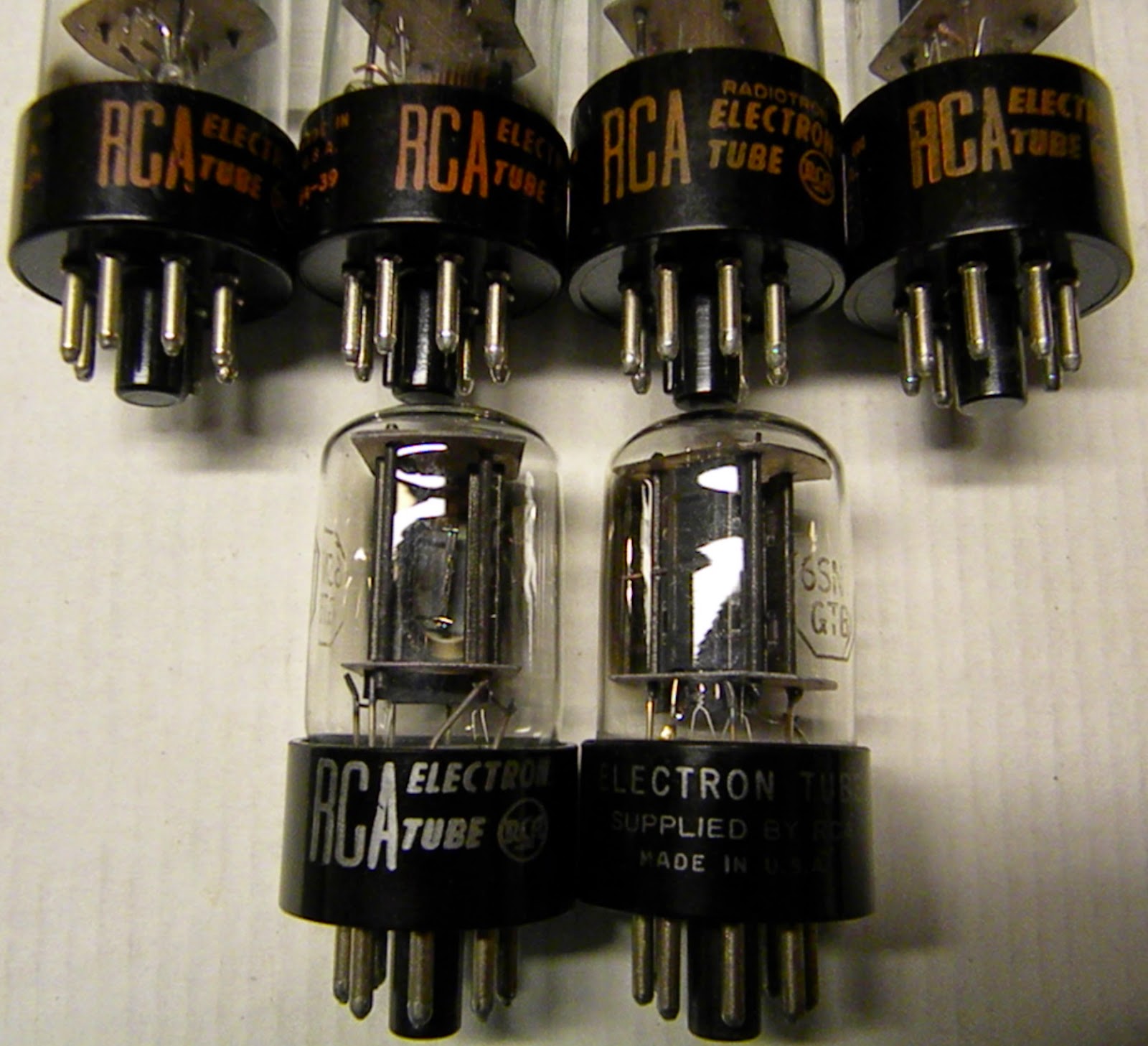 NOS Tube Store: RCA 6SN7GT / GTB